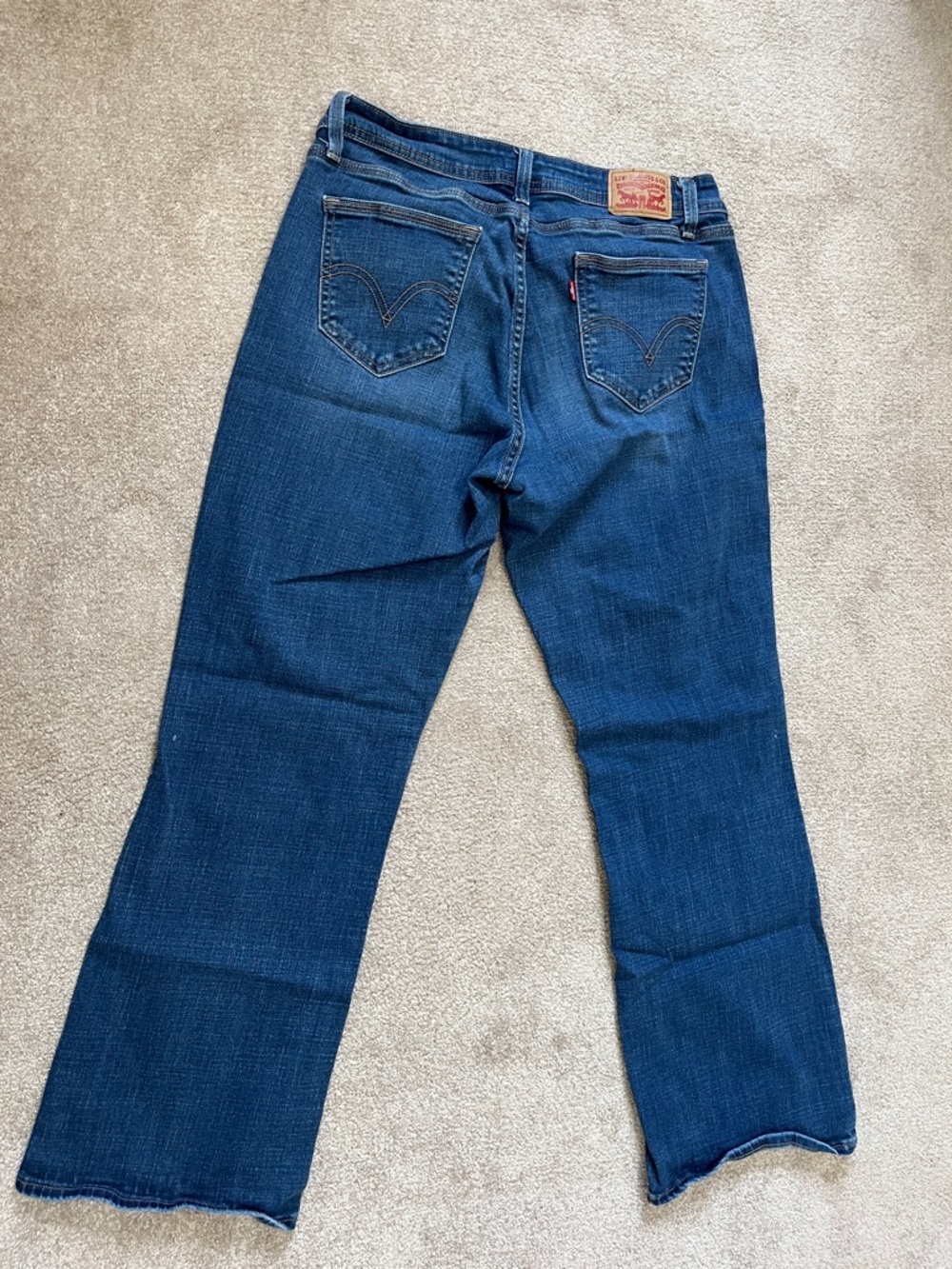Levi's 529 Jeans Size 12 Curvy Bootcut 12S 31/30 - Picture 2 of 7